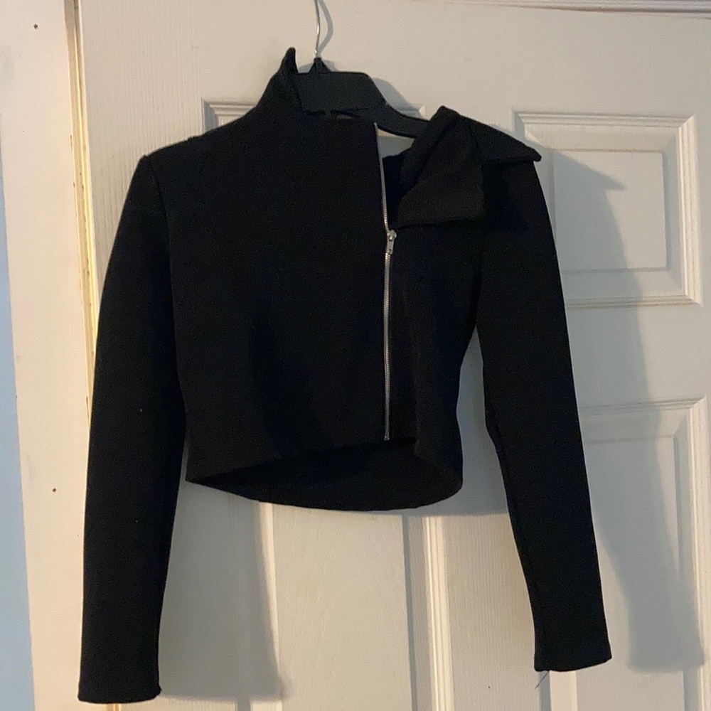 Short black jacket for girls size 10
